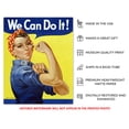 HISTORIX Vintage 1943 Rosie The Riveter Poster Matte Print - Vintage We ...