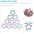 thumbnail image 3 of unbranded 10Ud Llaveros Multicolor Compactos Y Ligeros Para Sus Proyectos De Manualidades, 3 of 7