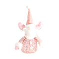 thumbnail image 2 of Muñeco de peluche navideño coleccionable, centro de mesa, figura de peluche clásica con acento Reno, 2 of 9