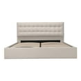 thumbnail image 4 of Moe's Home Collection Sebastion Storage Beds Fabric Beige, 4 of 10