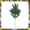 Green, variant on Clearance Under $2 Long Flocked Pine Branch 24.4in for Christmas Wreath and Garland Making