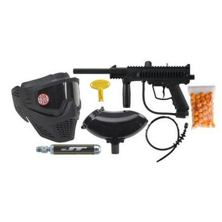 JT Outkast RTP Package Kit - Marker + Mask + Paint + (Best Cheap Paintball Marker)