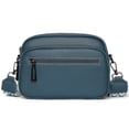 thumbnail image 1 of Bolso de asa para mujer Bolso de hombro de cuero casual Bolso de mano vintage (Azul), 1 of 6