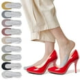 thumbnail image 5 of Toe Topper Socks High Heel Socks Women Summer Thin Bottom Breathable Non-slip Socks(Gray), 5 of 5