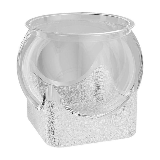 Transparent Desktop Fish Tank, Small Aquarium For Betta Fish, Plastic Bowl For Home Office Desk Decor
