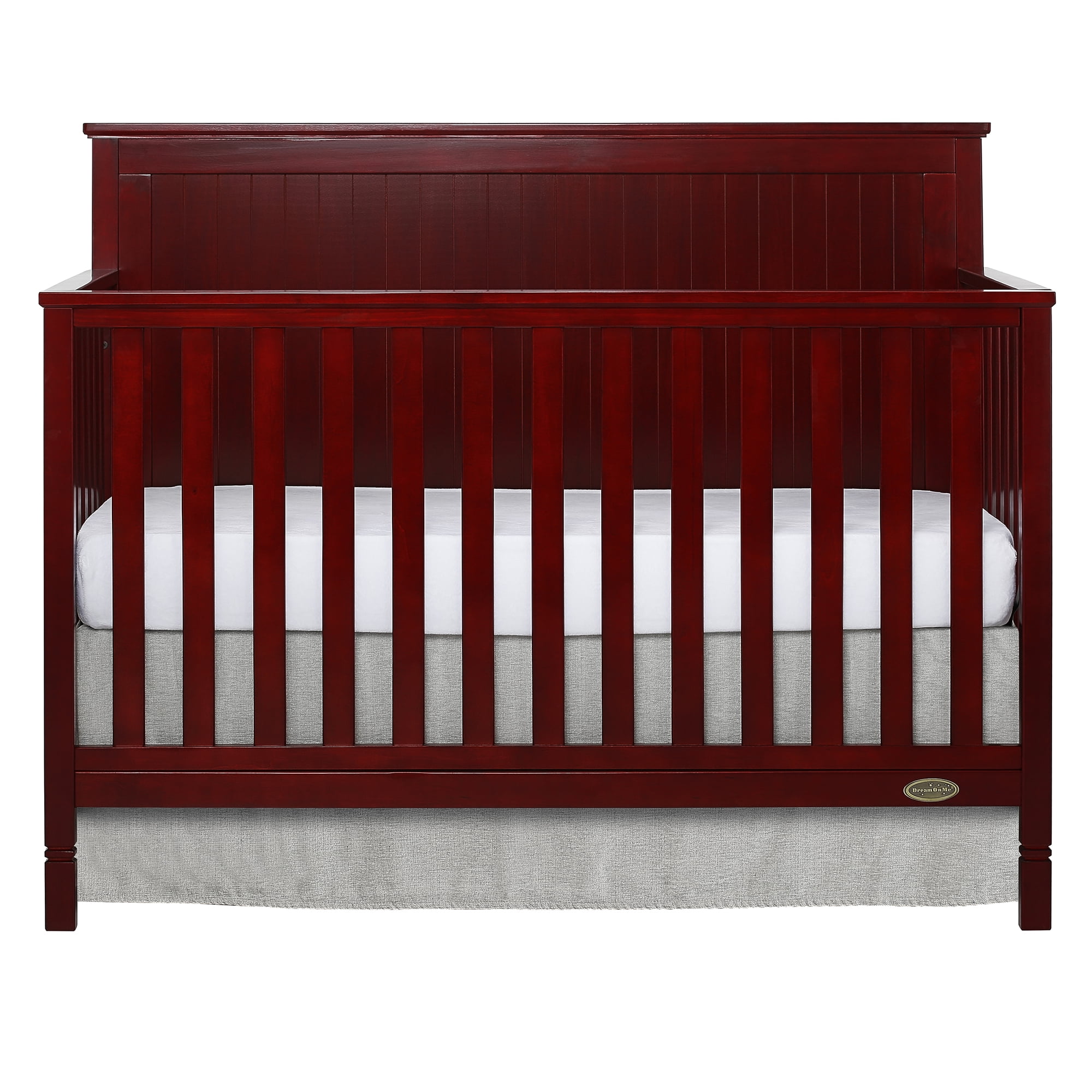 Baby Crib Playpen Sleeper 5-in-1 Convertible Durable Wood ...