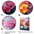 thumbnail image 3 of Designart "pasture Zinnia Carousel" Floral & Botanical Floater Framed Canvas Print, 3 of 7