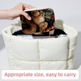 thumbnail image 6 of Squirrel Velvet Portable Necklace Organizer with Removable Compartment - Display Case, Earring Organizer, and Necklace Holder - Gift, 6 of 7