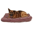 thumbnail image 2 of Carolina Pet Striped Jamison Indoor/Outdoor Dog Bed - Red, Large (015630), 2 of 2