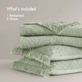 thumbnail image 2 of Cotton Bedding Set, 3PCS Queen Bedspread Set, Sage Comforter Set,Polyester Bed In A Bag, Household Supplies & Décor Bedding Bedding Sets 3PCS Queen Bedspread Set, 2 of 21