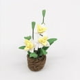thumbnail image 3 of E Tiny Hanging Planter For Dollhouse 112 Scale Mini Flower Pot Decorative Accessory Room Kitchen Scene Decor 18X24X27In, 3 of 4