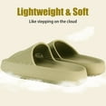 thumbnail image 4 of Cloud Slippers for Women and Men, Massage Shower Bathroom Non-Slip Quick Drying Open Toe Super Soft Comfy Thick Sole Home House Cloud Cushion Slide Sandals for Indoor & Outdoor Platform Shoes, 4 of 13