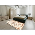 thumbnail image 5 of Ahgly Company Machine Washable Indoor Rectangle Abstract Blanched Almond Beige Area Rugs, 2' x 3', 5 of 7