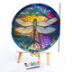 thumbnail image 2 of Kit de pintura por números DIY vitral mariposa libélula imagen al óleo (H1540) Hugtrwg Para estrenar, 2 of 9