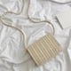 thumbnail image 5 of Bolso bandolera de paja de cereza de verano, bolso de mano tejido para mujer, bolso de hombro tipo bandolera para chica, 5 of 8