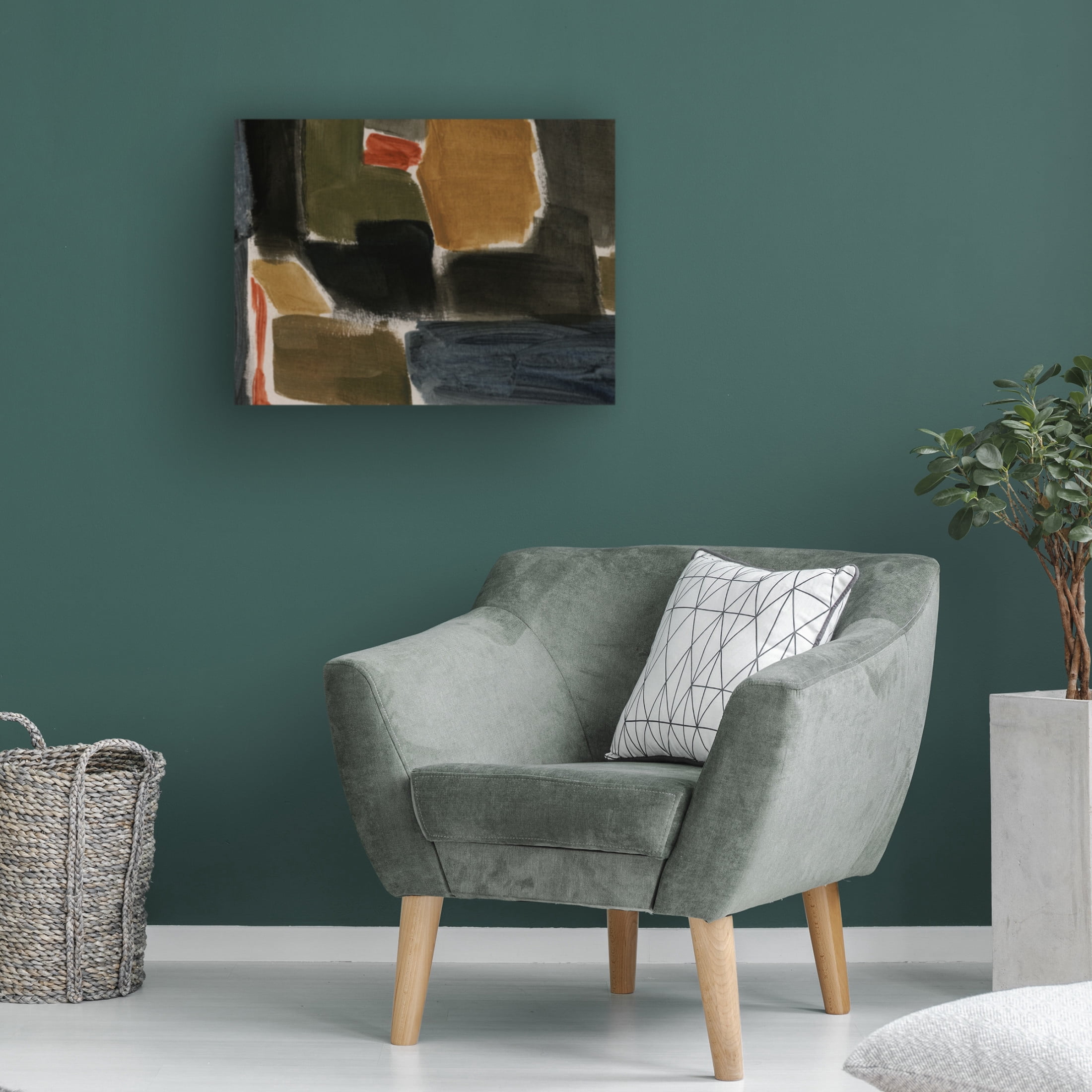 Canvas Wall Art - Victoria Barnes 'Of the Earth II' Wall Art for Living Room, Bedroom, or Office Décor by Trademark Fine Art - 24 x 18 Inches