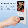 thumbnail image 3 of Rose Leopard LED Square Night Lights - Stylish and Energy-Efficient Lighting Solution for Your Room - for Nighttime Illumination and Ambiance, 3 of 6