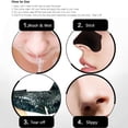 thumbnail image 4 of Tiras para quitar la nariz Yuyangstore removedor de espinillas negro 50 piezas, 4 of 8