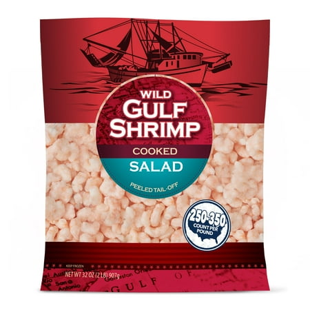 Salad Cooked Shrimp, 32 oz Bag, Contains Shellfish