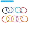 thumbnail image 3 of Unique Bargains 1.8' OD 1.5' ID Loose Leaf Rings Binder Ring Book Rings Steel for Scrapbook, Assorted Colors 100 Pack, 3 of 6