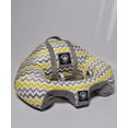 thumbnail image 1 of Hugaboo The Original - Silla infantil para sentarse, Chevron amarillo/segunda edición, 1 of 2