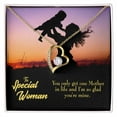 thumbnail image 4 of To Mom Only One Mother Forever Necklace w Message Card, 4 of 7