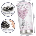 thumbnail image 2 of Daughter-in-law gifts from Mother-in-law, To My Dear Daughter In-Law, Double Wall Vacuum Stainless Steel Insulated Travel Coffee Mug, Tumbler cup with Lid and Straw 20 oz, 2 of 6