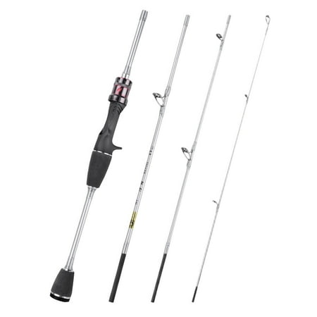 Ultralight Fishing Rod Carbon Fiber Saltwater Surf Fishing Rod Lightweight Short Section Travel Fish Rods Fishing Supplies for Bass Salmon Trout Fishing