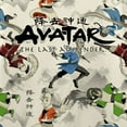 thumbnail image 2 of Avatar The Last Airbender Boys Short Sleeve T-Shirt - All Over Print Boys Avatar T-Shirt 14-16, White, 2 of 5