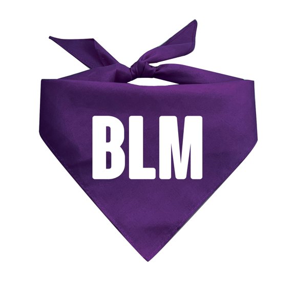 BLM Triangle Dog Bandana