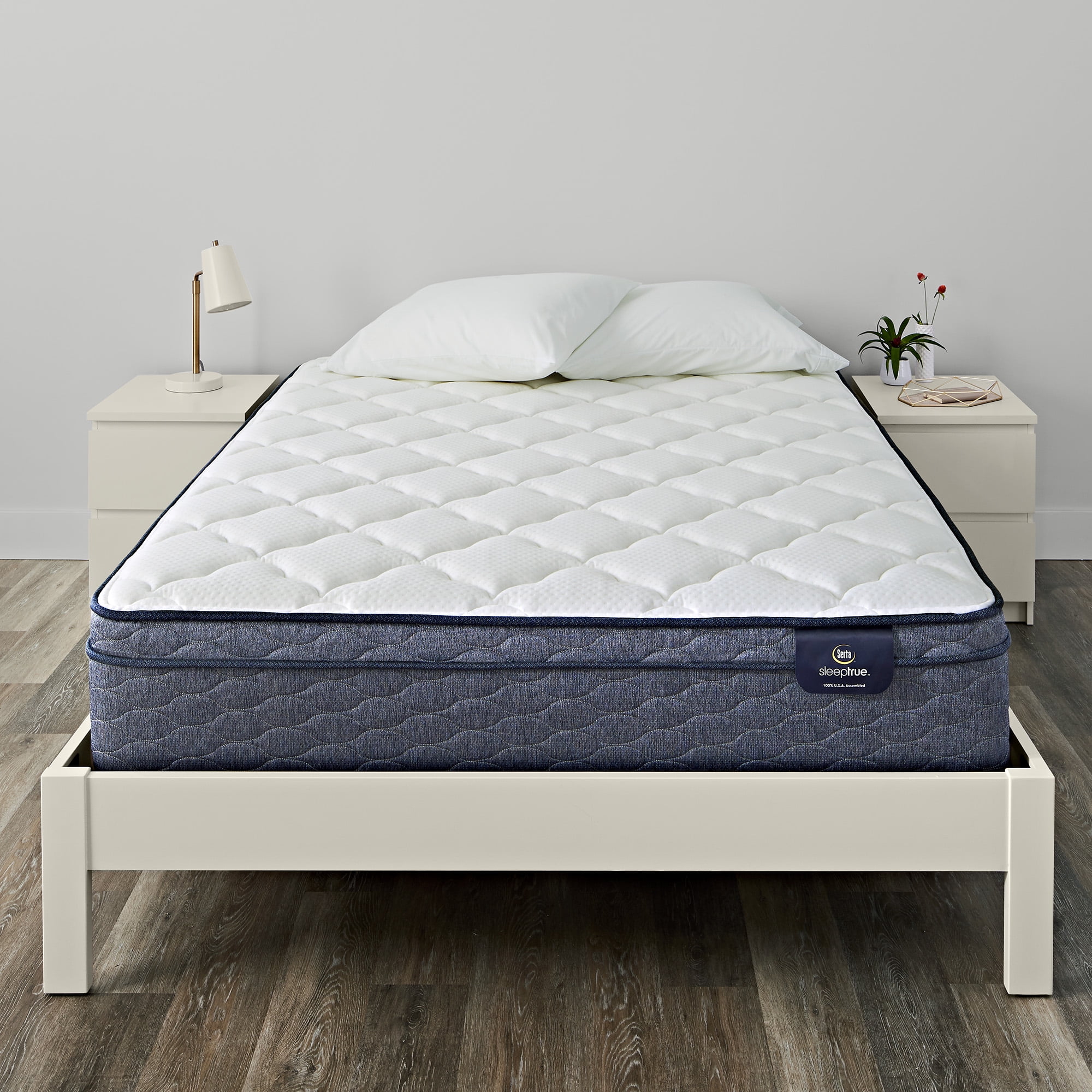 Serta Sleeptrue Malloy Eurotop Plush Cal King Mattress