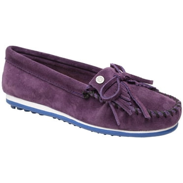 Minnetonka Kilty Plus Womens Slip On 9 BM US Wine Berry