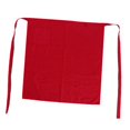 thumbnail image 1 of Delantal De Ropa De Cocinero Accesorio Móvil Computadora Informática Tablet carmesí Cola Delantal de cintura de cocina de catering, 1 of 8