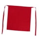 thumbnail image 1 of Delantal de Ropa de Cocinero Accesorios Artesanía Manualidad Electrodoméstico Hogar carmesí Gloria Delantal de cintura de cocina de catering, 1 of 8