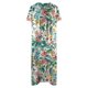 thumbnail image 3 of WILLBEST Vestidos de Algodon Vestido para Mujer Casual Cuello En V Manga Corta Bragueta con Botones Vestido Estampado Floral con Bolsillo Vestido Largo Casual Maxi Extra Grande, 3 of 3