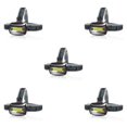 thumbnail image 3 of sweethay Ajustable LED Unisex Alto brillo Faro Cabeza Ciclismo Correr Luz Frente Lámpara Linterna Niños al aire libre Plata Type2 NO2, 3 of 6