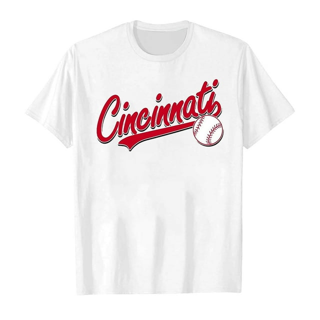 WEAIXIMIUNG T-Shirts Garçons 6 Rouge Vêtements Bébé Unisexe Personnalité Décontracté Imprimé Ville Chemise à Manches Courtes pour Garçon Fille