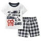 thumbnail image 3 of Conjuntos de pijamas de algodón para niños y niñas, ropa de dormir con dibujos animados de coches, traje de Rayo Mcqueen, Verano, 3 of 4