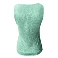 thumbnail image 4 of TYGHBN Women's Sequin V Neck Tank Top Glittering Evening Wear with Straps Top Women Running Tops Athletic Top Women Loose Sleep Crop Tops Women Tops Womens Top and Shorts Set for Women Big Tops, 4 of 4