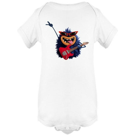 

Hairy Monster With Guitar Bodysuit Infant -Image by Shutterstock 24 Months