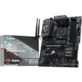 thumbnail image 1 of MSI B550 Gaming WIFI6E ATX motherboard for AMD Ryzen 5000, 5000 G, 4000 G, 3000, AM4 socket, DDR4 up to 4800+ MHz, PCIe 4.0 x16, M.2 Gen4, 1 Gbps LAN., 1 of 5