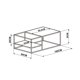 thumbnail image 4 of Mesa de Centro Kessa Muebles Nicole Negro, 4 of 5