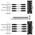 thumbnail image 2 of 1 Pair 4 Channel XLR/ Audio RJ45 Cat5/Cat6 Ethernet Extender XLR Extender Transcei G22631, 2 of 6