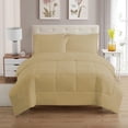 thumbnail image 2 of Set de edredón Sweet Home Collection Camel Twin XL, 7 piezas, 2 of 6