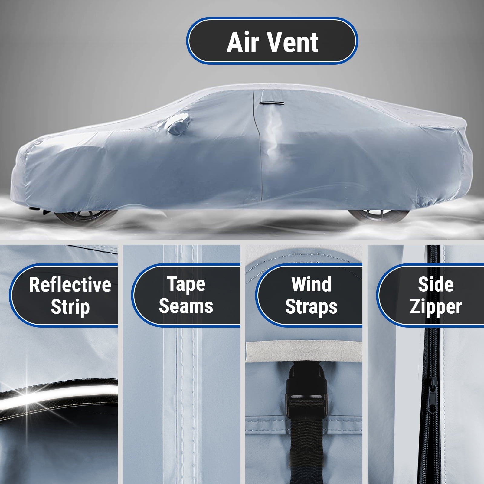 Car Cover 100 Waterproof BMW 3 Series Sedan 2012 2024 All Weather Standard Car Cover Walmart
