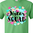 thumbnail image 4 of Inktastic Sister Squad Hearts T-Shirt, 4 of 5