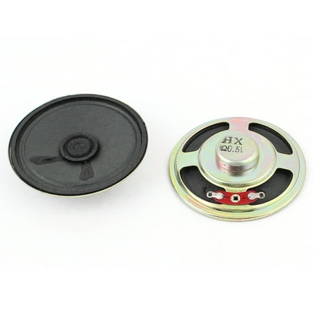 - 2Pcs 0.5W 8 Ohm 55mm Dia Inner Magnet Loudspeaker Speaker Horn