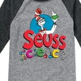 thumbnail image 3 of The Cat in the Hat - Seuss Science - Kids Raglan, 3 of 5