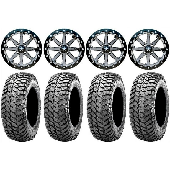 MSA Lok 14" UTV Wheels 32" Liberty Tires Polaris RZR XP 1000 / PRO XP / Ranger XP 900/1000