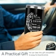thumbnail image 3 of Christian Tumbler for Men, 20 oz Travel Mug with Straw and Lid, Inspirational Graduation Gift, 3 of 6